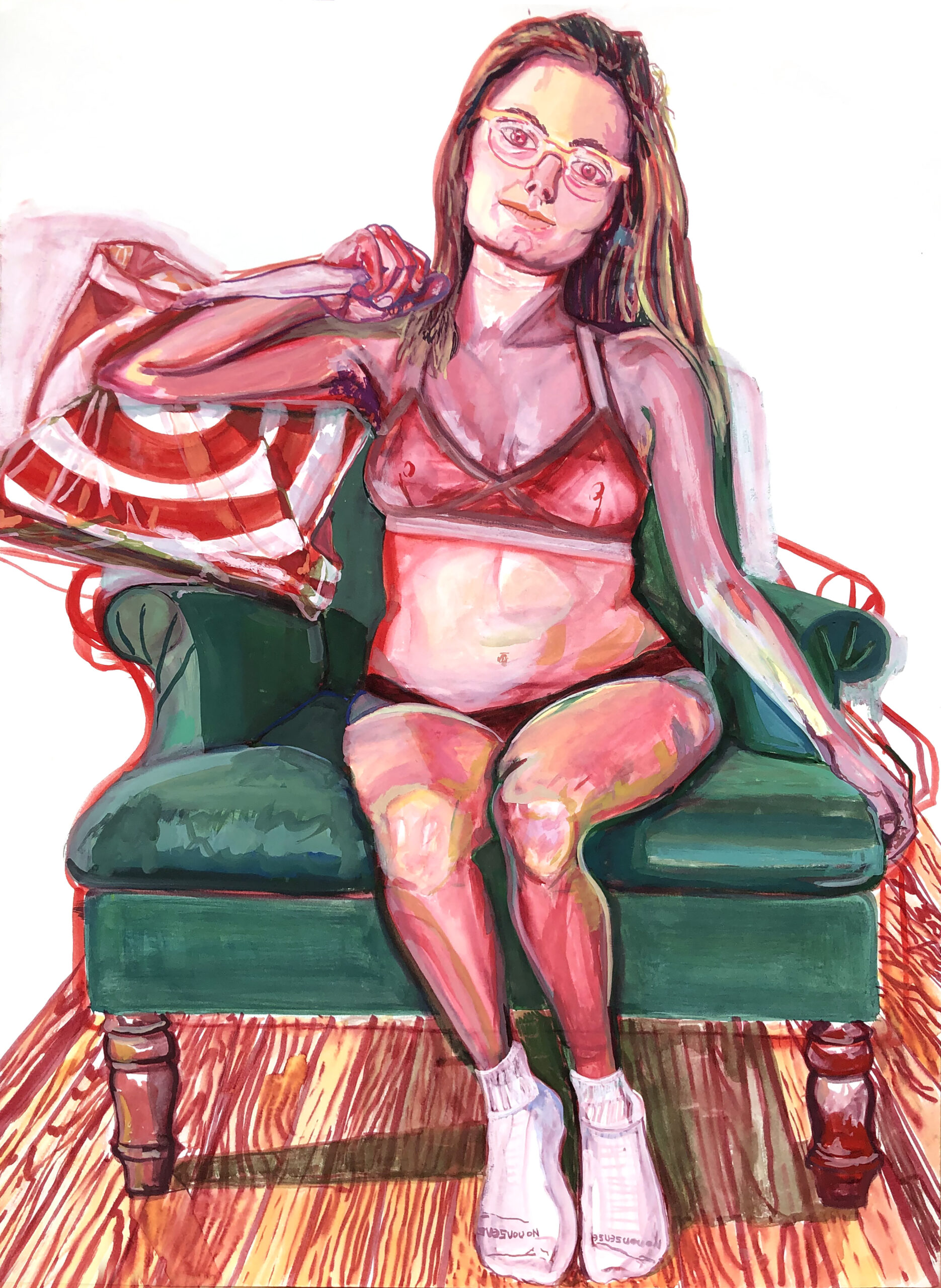 Madeline Bohrer-Artist-Do I really need to shop-No Filter. A Self-Portrait Diary
